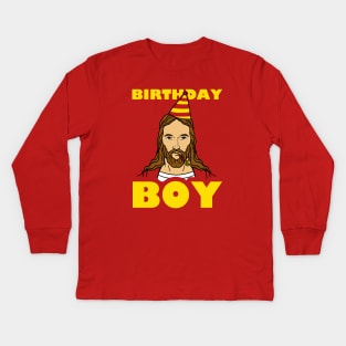 Birthday Boy Kids Long Sleeve T-Shirt